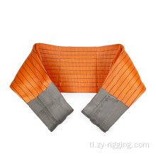 modernong haba ng disenyo ng polyester pe webbing sling orange